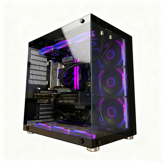 Uniway Vision Gaming PC - AMD Ryzen 7 7800X3D - RTX 5080 - 32GB DDR5 - Wi-Fi