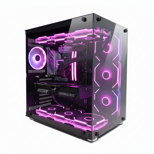 Uniway Vision Gaming PC - AMD Ryzen 7 7800X3D - RTX 5080 - 32GB DDR5 - Wi-Fi