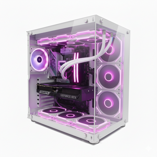 Uniway Vision Gaming PC - AMD Ryzen 7 7800X3D - RTX 5080 - 32GB DDR5 - Wi-Fi