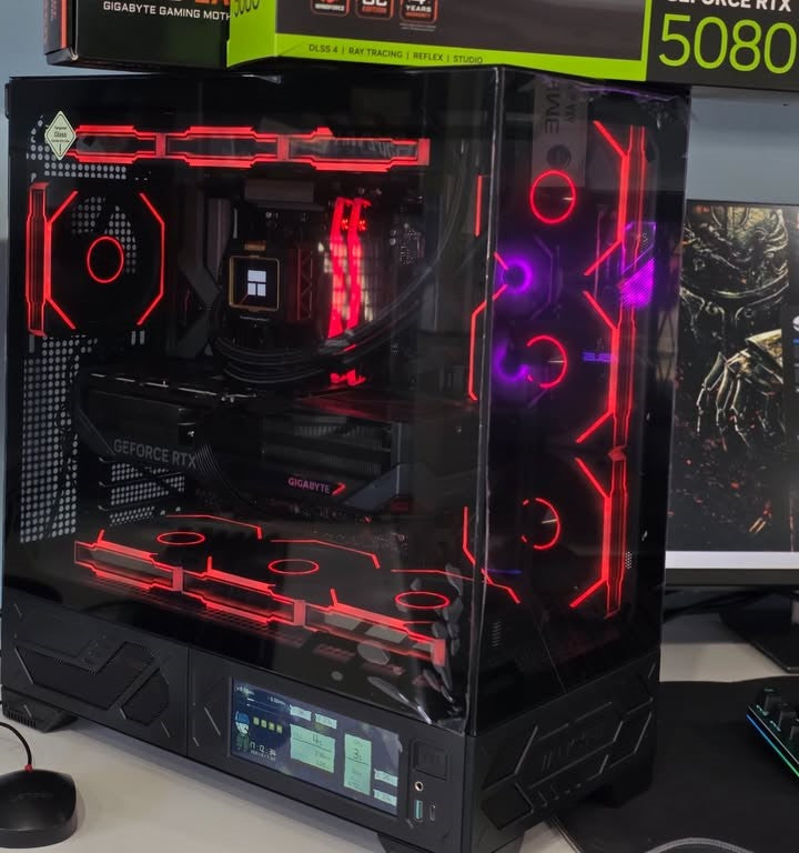 Uniway Gaming PC - AMD Ryzen 7 7800X3D - RTX 5080 - 32GB DDR5