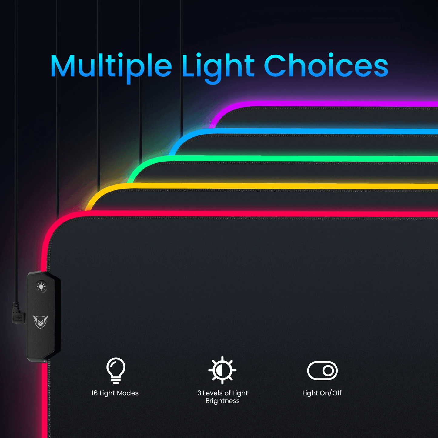 RGB Extended Mouse Pad - Uniway Computer BC