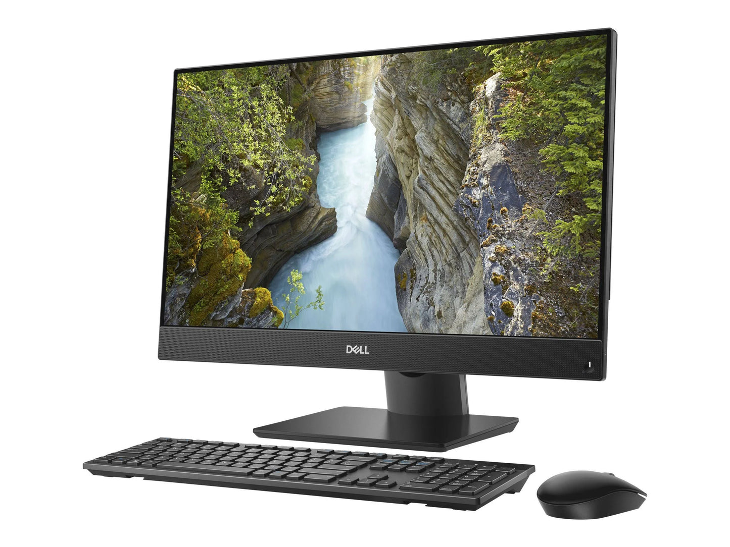 Dell optiplex all in one desktop powered by i5-8th processor, 8gb ram, and 256g ssd