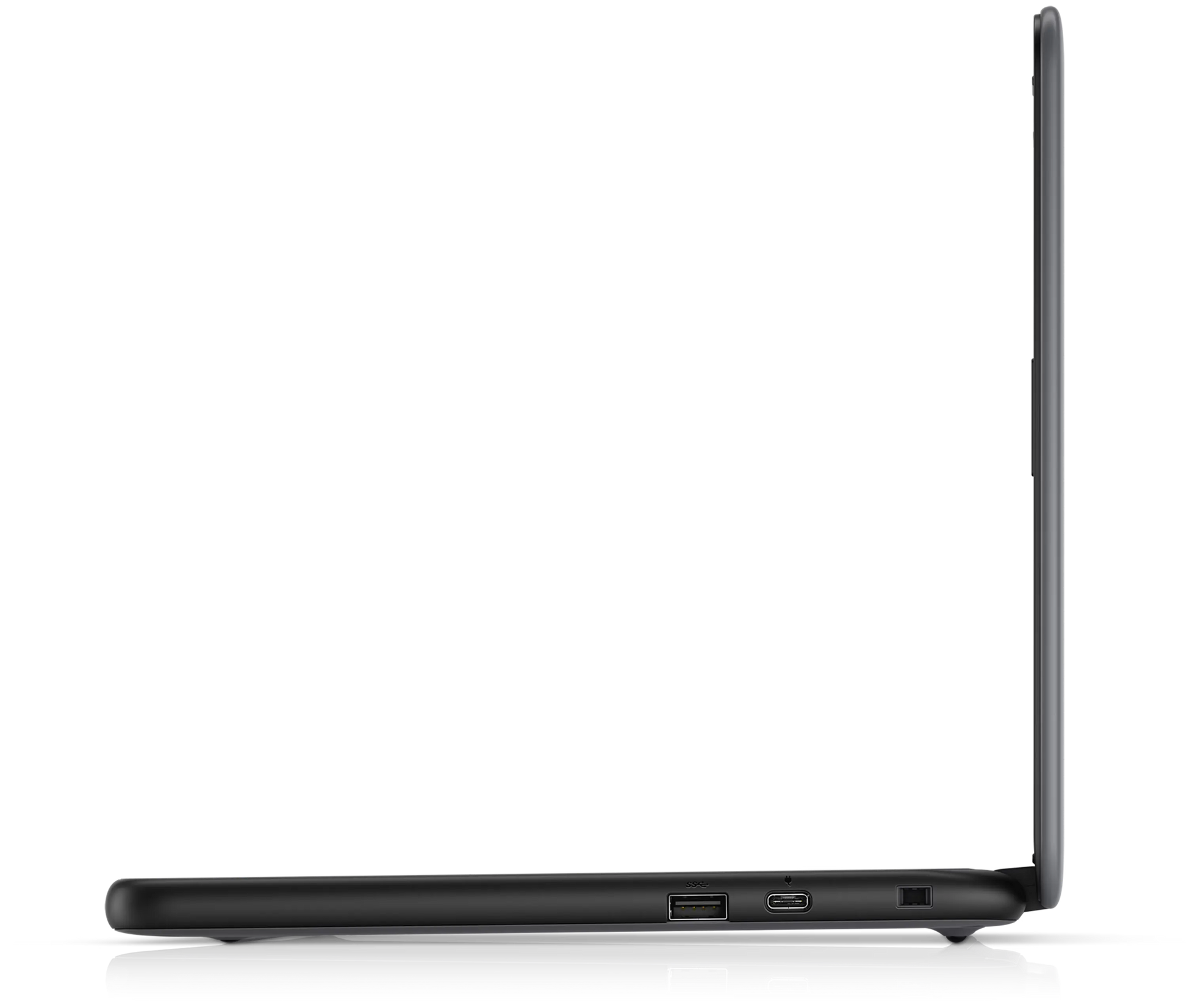 Dell Chrombook 3100 powered by Intel Celeron, 4GB RAM, and 16G Storage