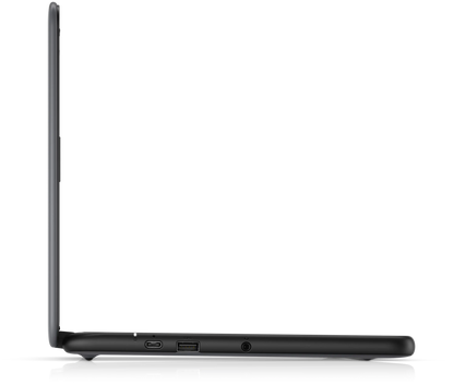 Dell Chrombook 3100 powered by Intel Celeron, 4GB RAM, and 16G Storage