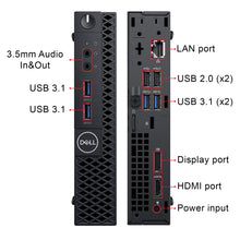 Dell OptiPlex 3070 Micro i5-9th/8GB RAM/256GB SSD - Refurbished