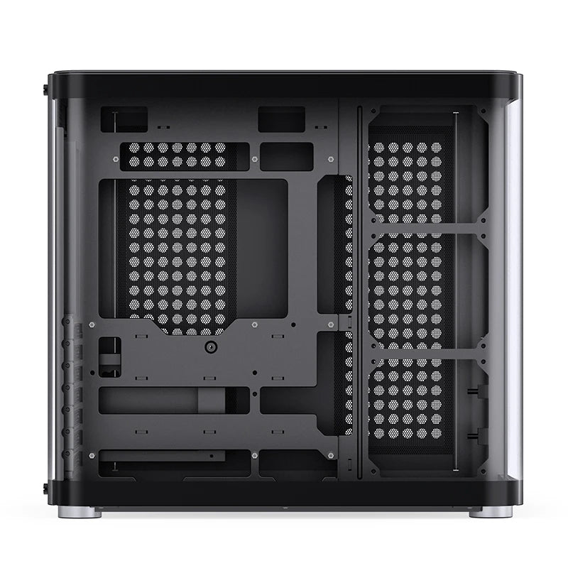 JONSBO TK-2 Gaming PC Case – Mid-Tower ATX, Tempered Glass Side Panel, Aluminum Alloy, Supports 360mm AIO & Full ATX Build