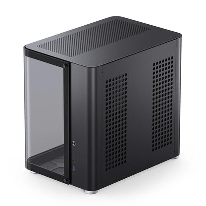 JONSBO TK-2 Gaming PC Case – Mid-Tower ATX, Tempered Glass Side Panel, Aluminum Alloy, Supports 360mm AIO & Full ATX Build