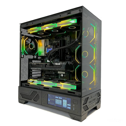 Uniway Legendary Gaming PC powered by AMD Ryzen 7 7800X3D, 32GB Ram, 1TB SSD, RTX 5070 GPU, Black