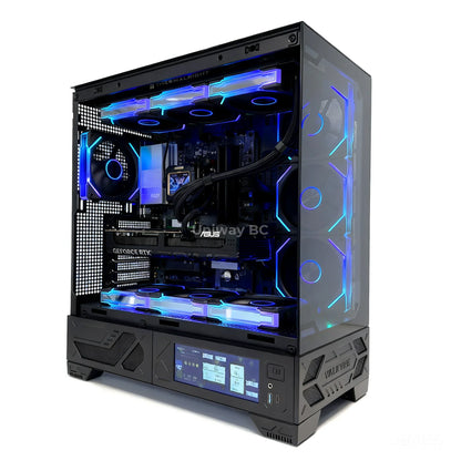 Uniway Legendary Gaming PC powered by AMD Ryzen 7 9700x, 32GB Ram, 1TB SSD, RTX 5070 GPU, Black