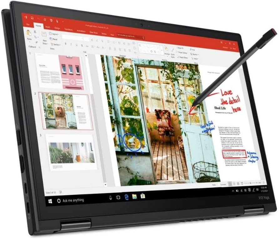 Lenovo Thinkpad X13 Yoga Gen 2 Laptop Intel Core i7-11th/16GB RAM/256GB SSD - Refurbished