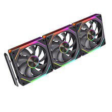 LovingCool Spliceable ARGB Case Fan 120MM, 3 Fans/Pack