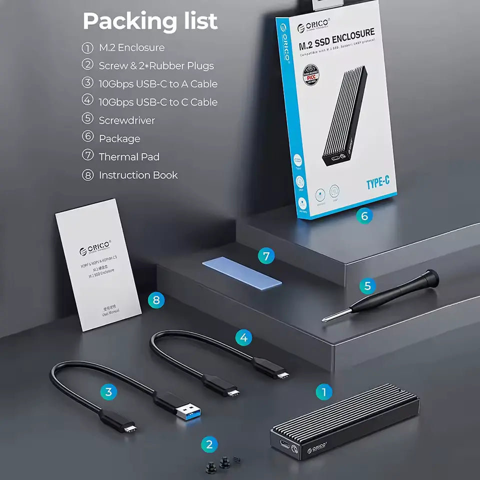 ORICO M.2 NVMe External Enclosure