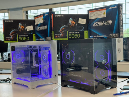 Uniway Gaming PC - AMD Ryzen 5 5500 - RTX 5060 - 16GB DDR4 - 1TB Nvme SSD