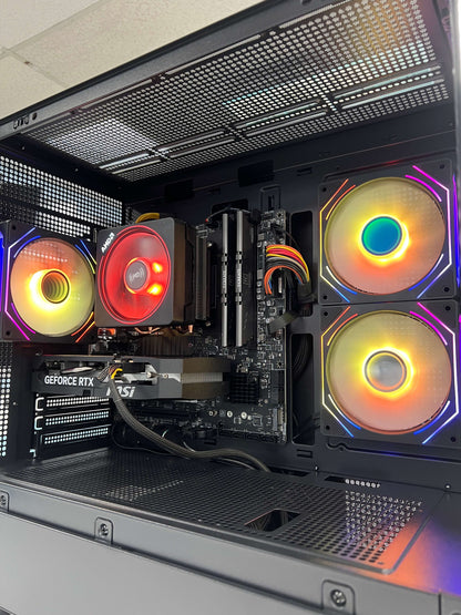 Uniway Compact Gaming PC - AMD Ryzen 7 5800X - RTX 5060 - 32GB DDR4 - Wi-Fi