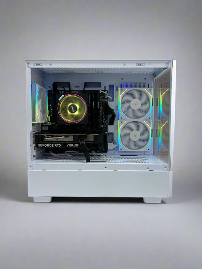 Uniway Compact Gaming PC - AMD Ryzen 7 5800X - RTX 5060 - 32GB DDR4 - Wi-Fi