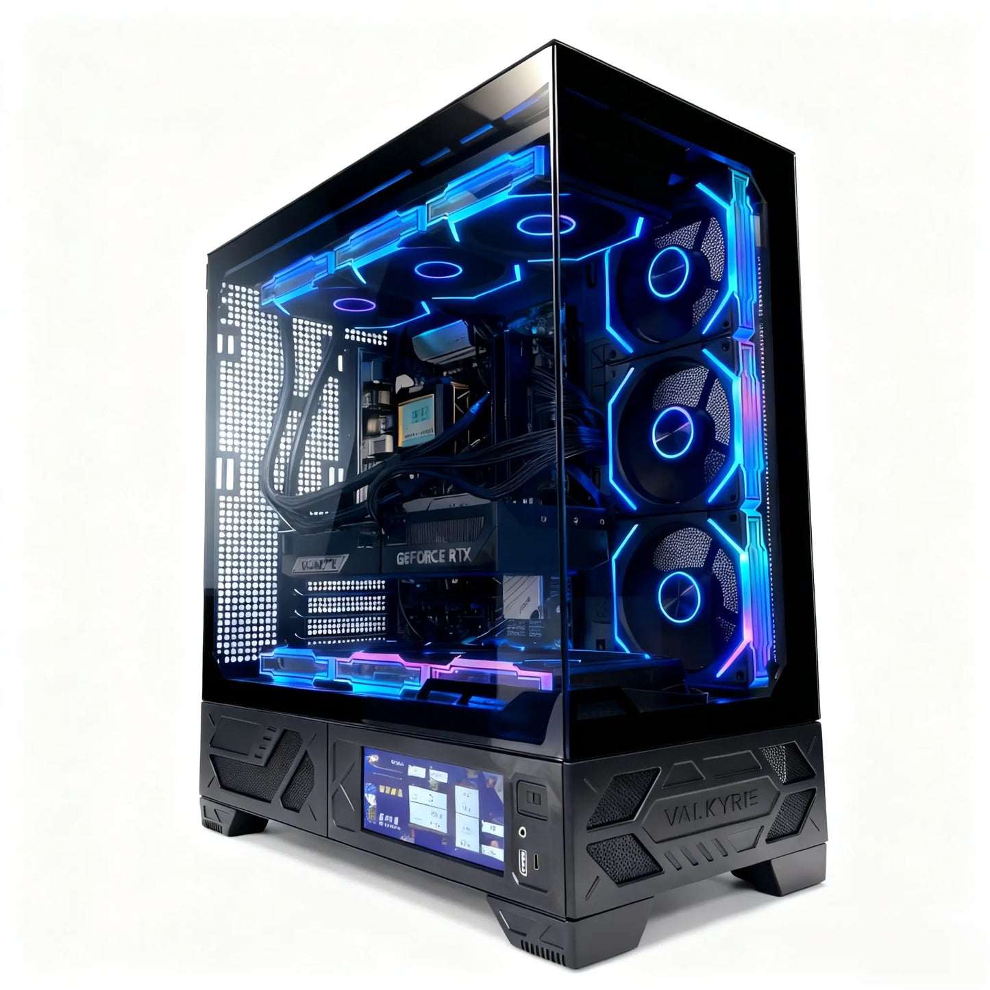 Uniway Legendary Gaming PC powered by AMD Ryzen 7 9700x, 32GB Ram, 1TB SSD, RTX 5070 GPU, Black