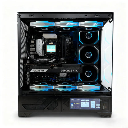 Uniway Legendary Gaming PC powered by AMD Ryzen 7 9700x, 32GB Ram, 1TB SSD, RTX 5070 GPU, Black