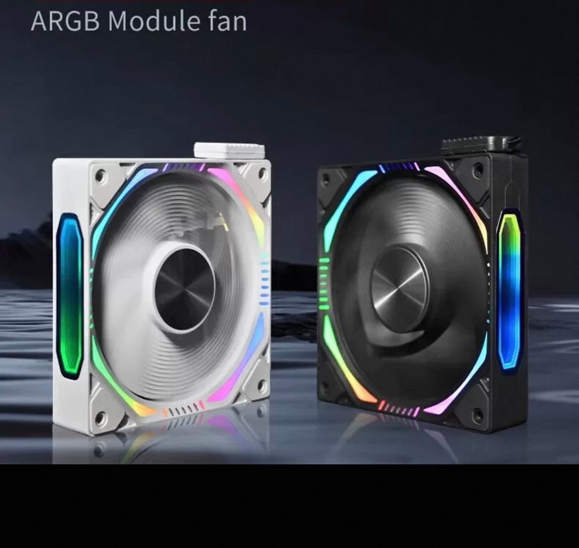 WJCOOLMAN Starlink Pro ARGB Case Fan 120MM, 3 Fans/Pack