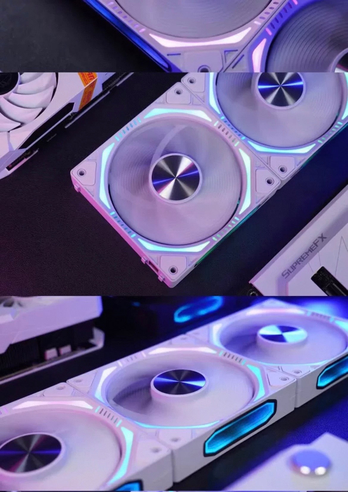 WJCOOLMAN Starlink Pro ARGB Case Fan 120MM, 3 Fans/Pack