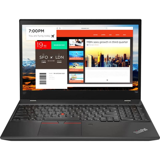 Lenovo Thinkpad T580 Laptop i7-8th/8GB RAM/256GB SSD - Refurbished