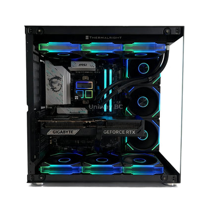 Uniway Vision Gaming PC powered by AMD Ryzen 7 8700F, 32GB Ram, 1TB SSD, RTX 5060 Ti GPU, Black