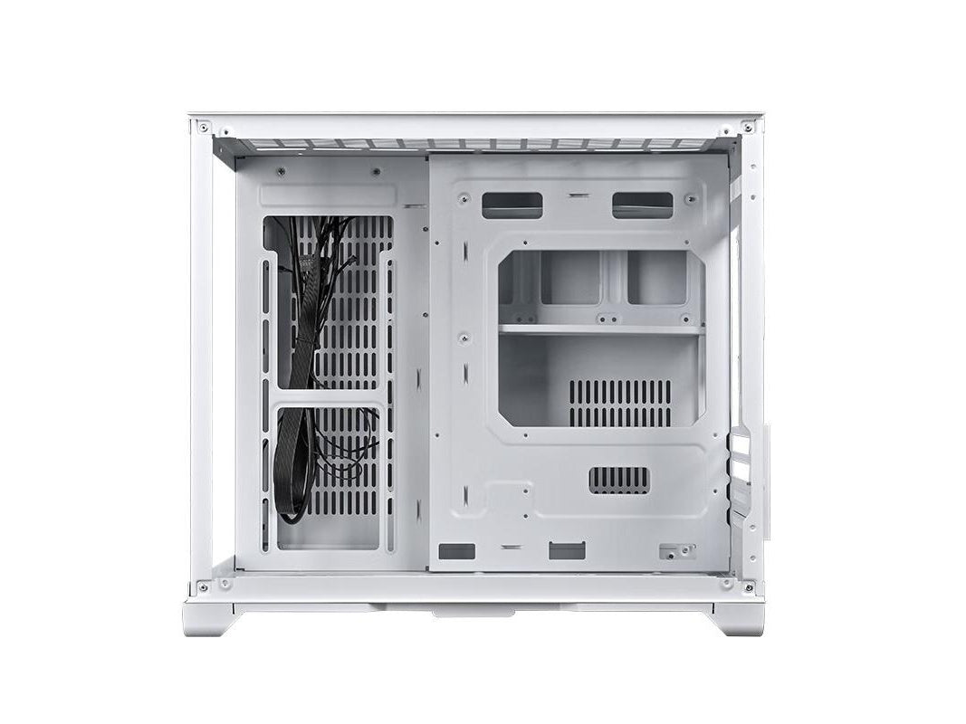 WJcoolman Mini M-ATX with Panoramic Glass Side Panel Gaming Case