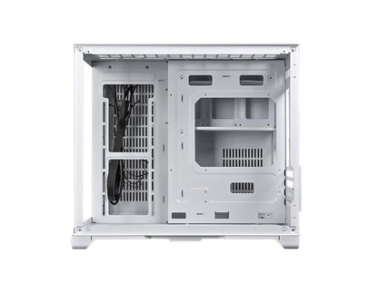 WJcoolman Mini M-ATX with Panoramic Glass Side Panel Gaming Case