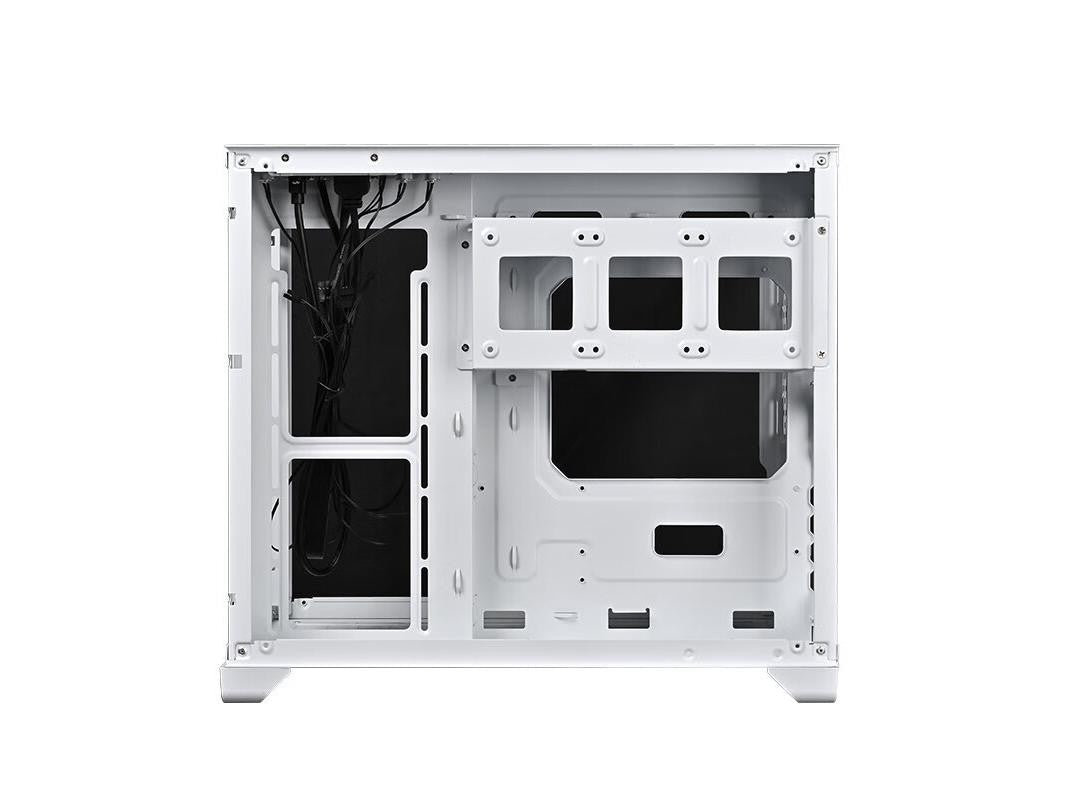 WJcoolman Mini M-ATX with Panoramic Glass Side Panel Gaming Case