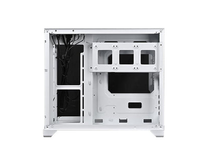 WJcoolman Mini M-ATX with Panoramic Glass Side Panel Gaming Case