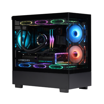 Uniway Compact Gaming PC - AMD Ryzen 7 5800X - RTX 5060 - 32GB DDR4 - Wi-Fi