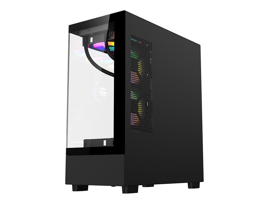 WJcoolman XuanWu Pro Panoramic Glass M-ATX Mid-Tower Case