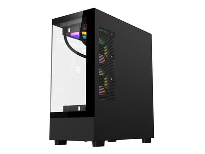 WJcoolman XuanWu Pro Panoramic Glass M-ATX Mid-Tower Case