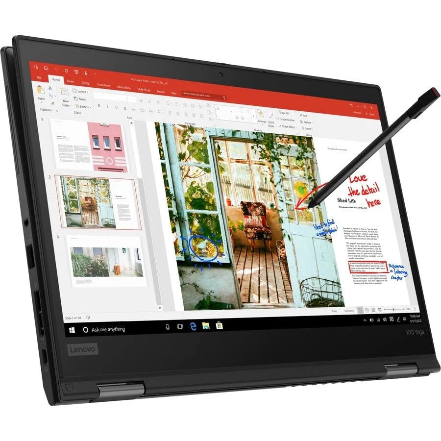 Lenovo Thinkpad X13 Yoga Gen 1 Laptop Intel Core i5-10th/8GB RAM/256GB SSD - Refurbished